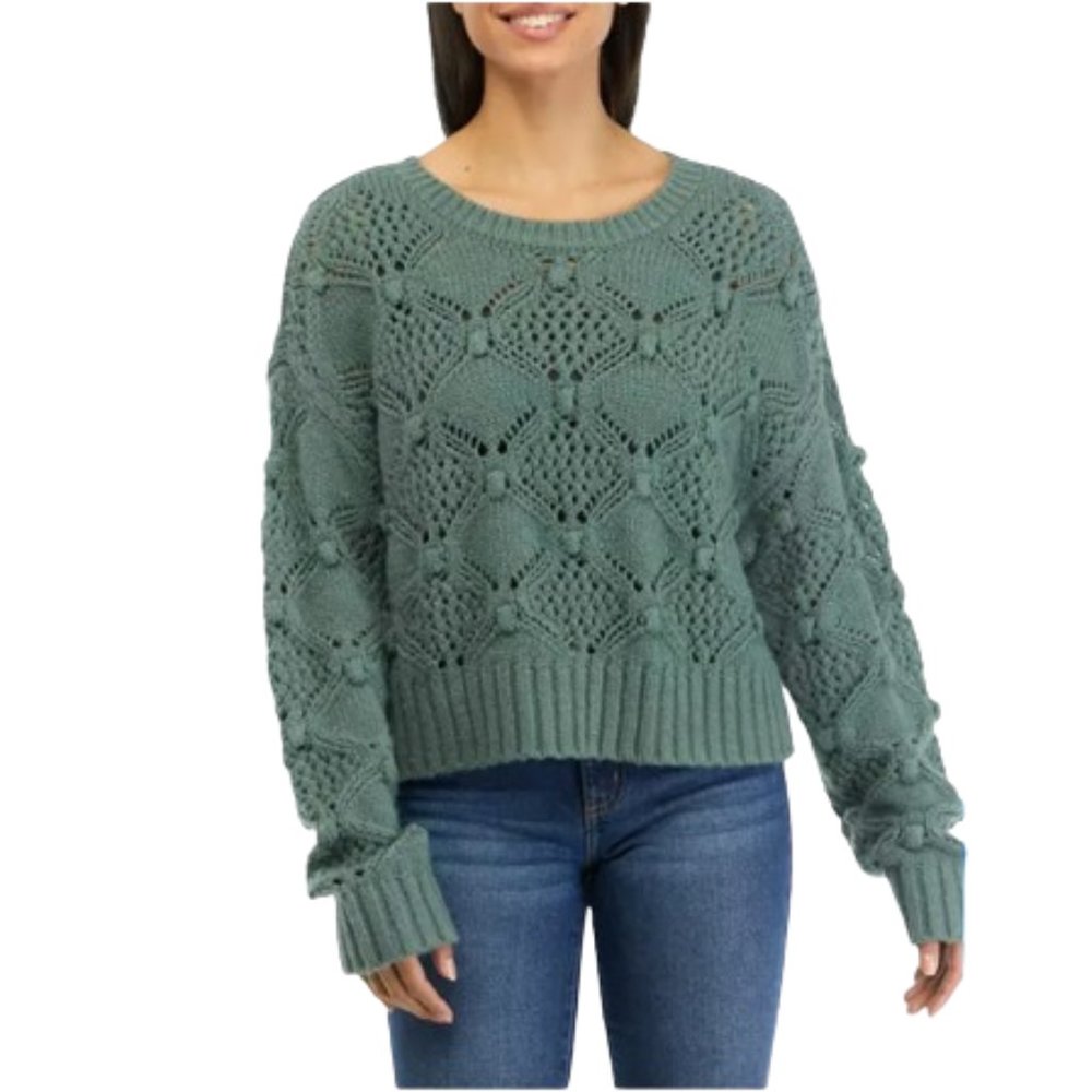 🌿Lucky Brand Open Stitch Pullover Sweater [L]🌿